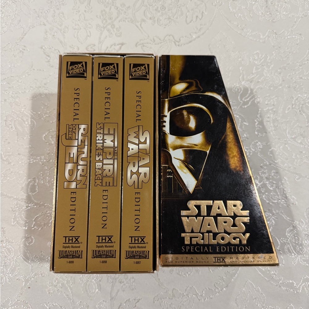 Star Wars Trilogy Special Edition Box Set - Gold and Black